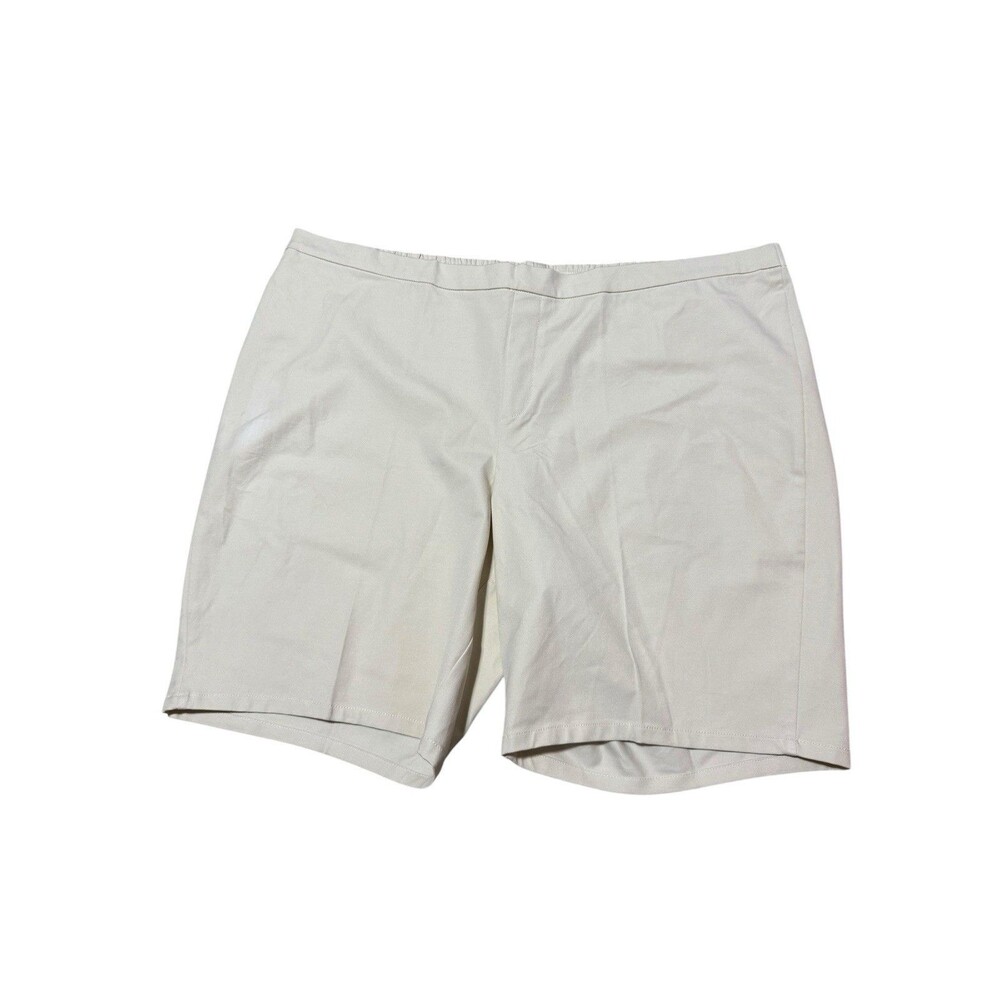 Isaac Mizrahi Live For QVC Women’s 28WP Ecru Shorts New